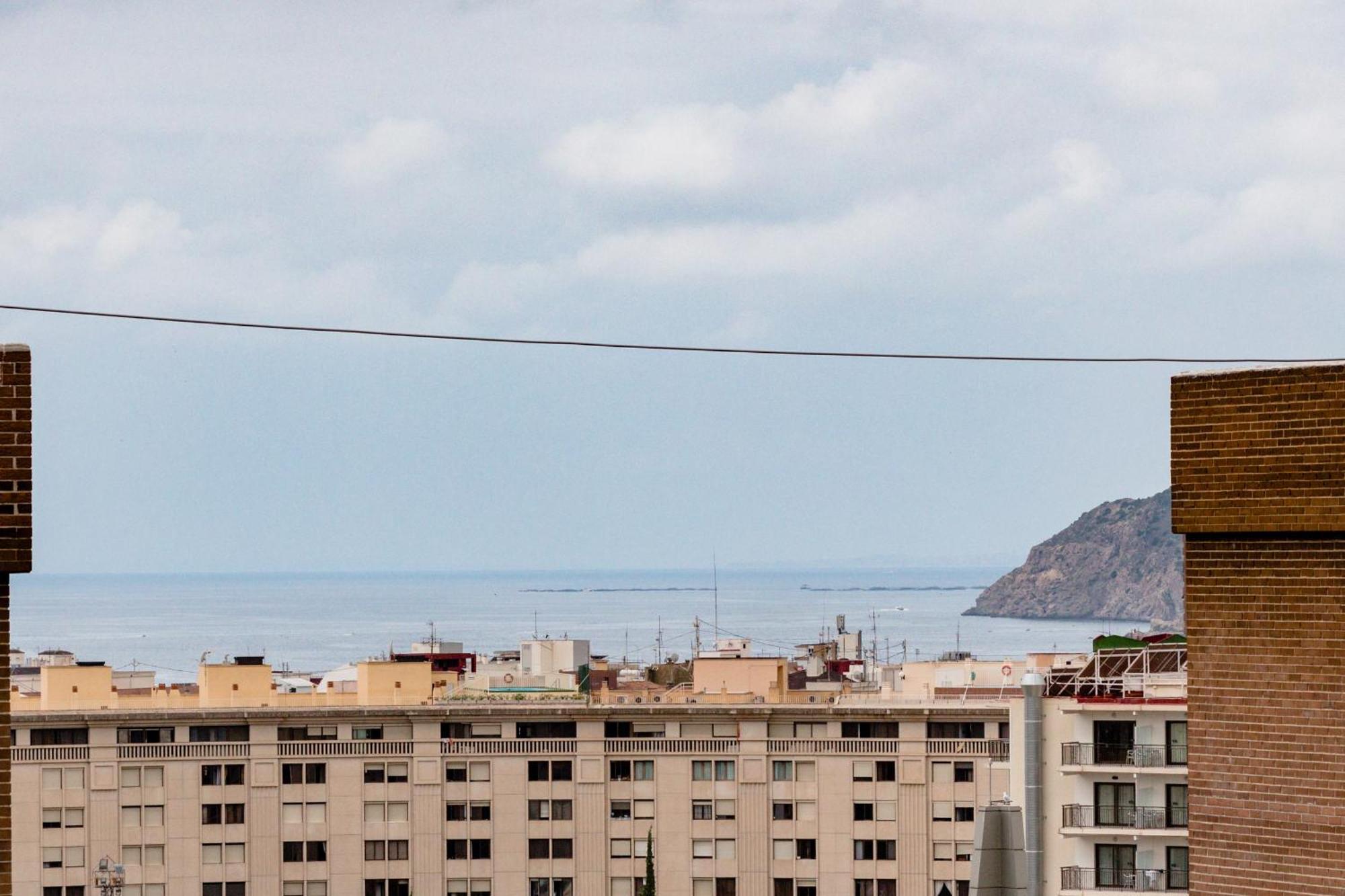 Great Panoramic View Studio Apartment Benidorm Luaran gambar